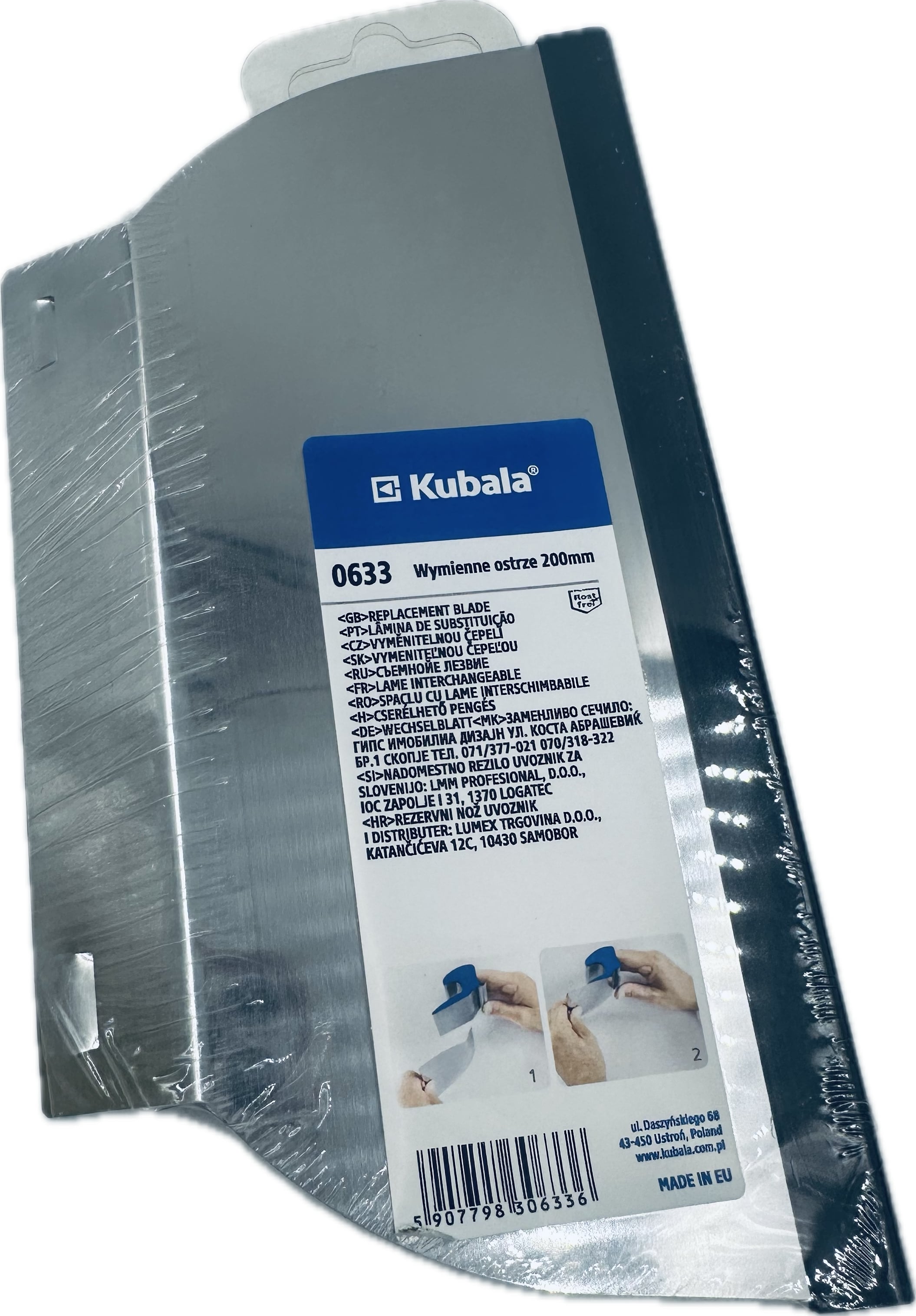 Ersatzblatt zu Profi-Flex-Spachtel Kubala Ersatzblatt zu Profi-Flex-Spachtel Kubala