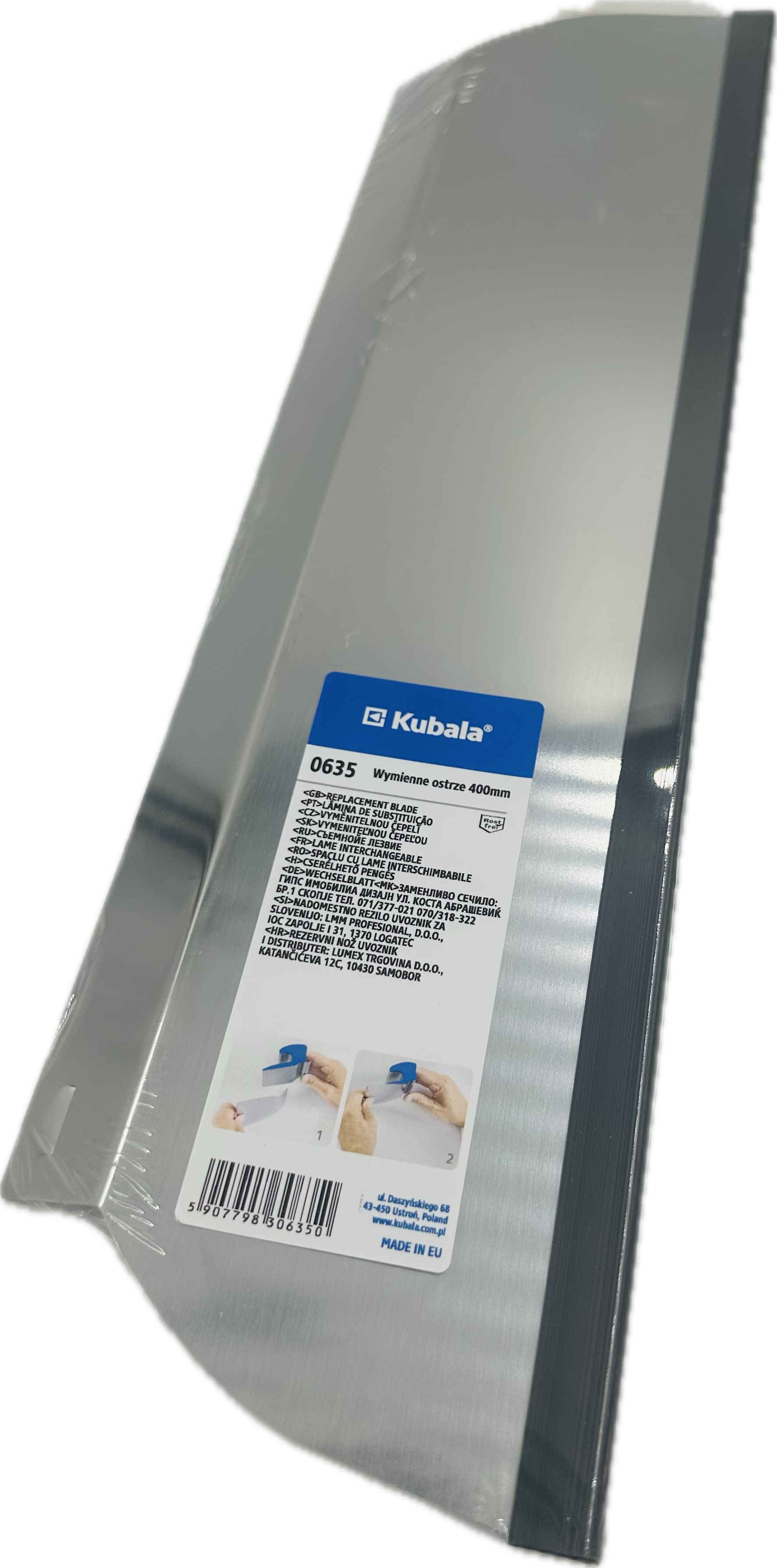 Ersatzblatt zu Profi-Flex-Spachtel Kubala Ersatzblatt zu Profi-Flex-Spachtel Kubala