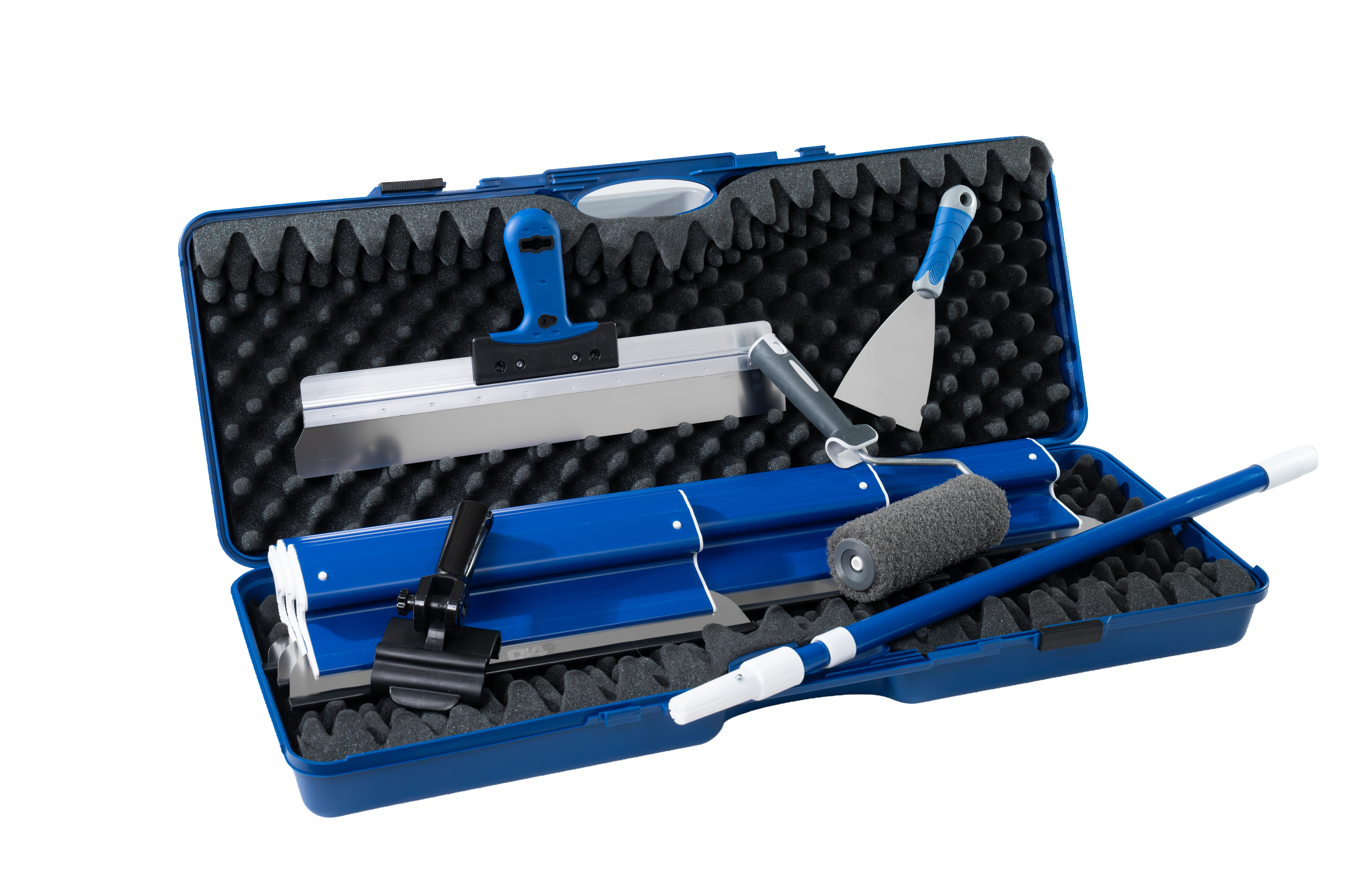 Q4Tools® Profi Flächenspachtel-Set im Koffer